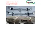 Saab 96 (1965-1975) longnose bumpers by stainless steel new