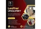 Leather Upholstery In Bangalore | Artificial Leather Car Seat Cover