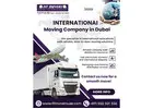 International Moving Company in Dubai