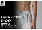 Experience Breathable Comfort with Premium Linen Boxer Briefs