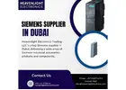 Reliable Siemens Supplier in Dubai | Automation & Industrial Solutions