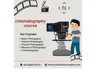 cinematography course in Bangalore
