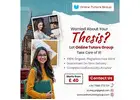 Thesis writing service in London