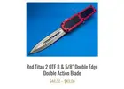 Choose razor-sharp Switchblade Knives in varied sizes, shapes, colours, and styles