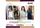 Casual Cotton Dress for Women Online