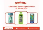 Buy Delicious Beverages Online at SnackStar – Refreshing Flavors Awai