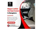 Nappa Leather Car Seat Covers In Bangalore | Car Seat Covers In Bangalore