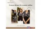 cotton dresses for women online
