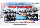 Snow Marathon 5.0 | The Coldest, Boldest Race in the Himalayas