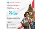 Research proposal writing service in London, UK