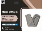 Mens Boxers – Comfortable, Breathable & Stylish Underwear for Everyday Wear