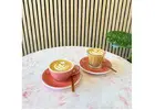 Commercial Restaurant Tables – Marble Look Tops