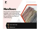 Mens Boxers – Comfortable, Stylish, and Perfect for Everyday Wear
