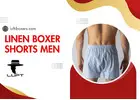 Linen Boxer Shorts Men – Stylish Comfort & Breathable Fit