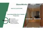 Luxury Heavy All Glass Doors | Seamless Transparency