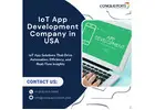 IoT App Development Company in USA  | Conquerors Tech