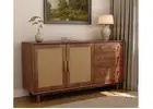 Classic Charm with a Contemporary Twist in Wooden Sideboard