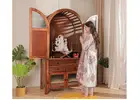 Traditional Puja Mandir for Home Crafted with Spiritual Perfection