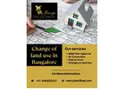 Change of land use in Bangalore