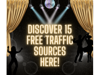 Free for You: Here are 15 Free Website Traffic Sources! Free for You: Here are 15 Free Website Traffic Sources!