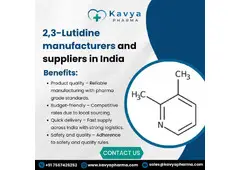 2,3-Lutidine manufacturers and suppliers in India 2,3-Lutidine manufacturers and suppliers in India