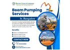 Boom Pumping Services In Bangalore | Reinvent RMC