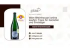 Wein Rheinhessen online kaufen: Tipps für Genießer und Einsteiger