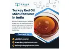 Turkey Red Oil Manufacturer in India | Kavya ******