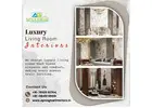 Luxury Living Room Interiors in Bangalore
