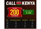 Cheapest Phone Card & Calling Cards to Call Kenya from USA – Amantel