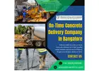 On-Time Concrete Delivery Company in Bangalore | Reinvent RMC