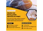 Ceiling Fan Installation services in Sydney