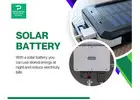 Solar Battery for Reliable Home Power Storage