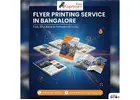 Flyer Printing Service in Bangalore