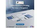 Office Stationery Printing Services in Bangalore