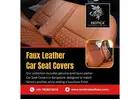 Car Seat Covers In Bangalore | Faux Leather Car Seat Covers In Bangalore
