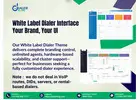 White Label Dialer Interface Your Brand, Your UI