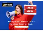 Kheloyar Best Referral Offer – Earn Free Bonus per Invite
