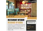 Restaurant Interior Designer in Dubai | Clearview Interiors