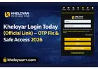 Kheloyar Login Today (Official Link) – OTP Fix & Safe Access 2026
