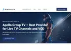 Super Fast Apollo Group TV: Premium IPTV Entertainment