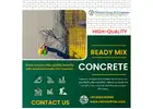 High-Quality Ready Mix Concrete Bangalore | Boom Pumping Services In Bangalore