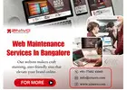 Web Maintenance Services in Bangalore