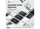 Business Card Printing in Bangalore