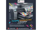 Pamphlet Printing Service in Bangalore