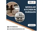 Stylish Modular Kitchen in Gurgaon | Ideal Modular Kitchen