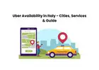 Uber Availability in Italy - Cities, Services & Guide