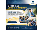 BTech CSE Colleges in Bangalore