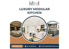Luxury Modular Kitchen with Smart Storage Designs | Ideal Modular Kitchen