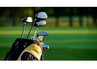 Golf range equipment for professional ball display